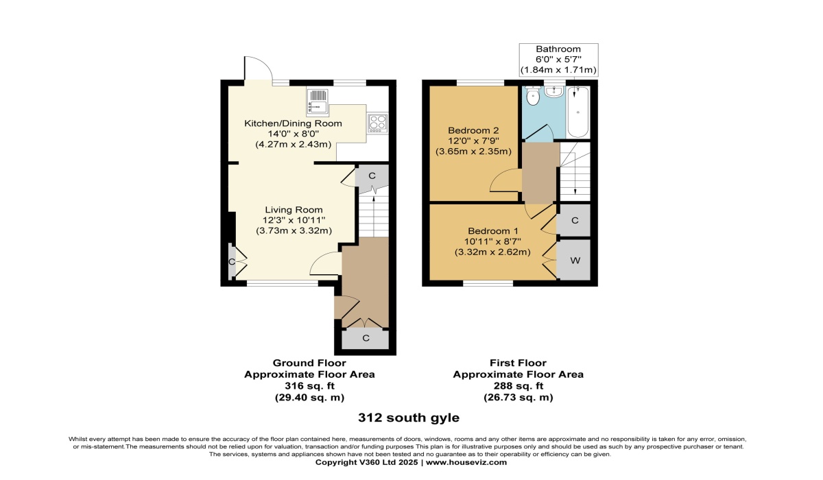 312 South Gyle Mains, Edinburgh, 2 Bedrooms Bedrooms, ,1 BathroomBathrooms,Terraced,Under offer,South Gyle Mains,1421
